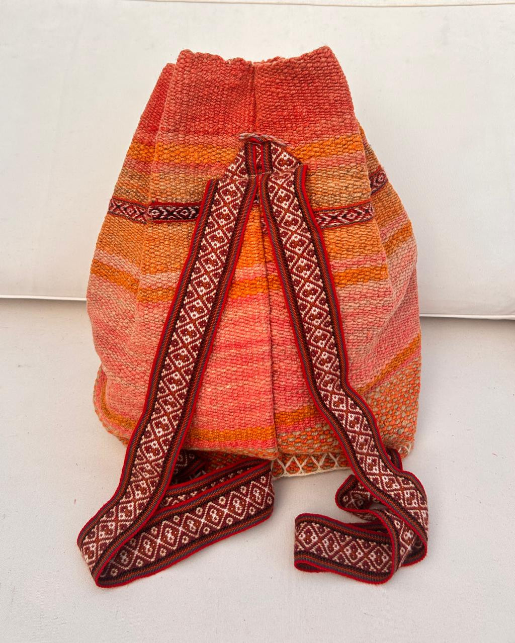 Orange Backpack