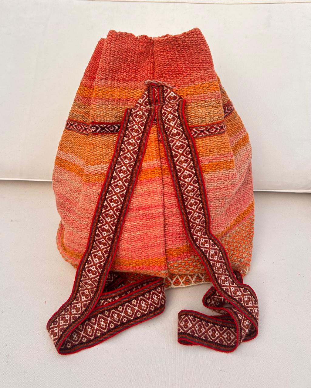 Orange Backpack