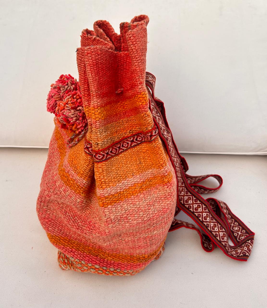 Orange Backpack
