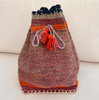 Small purple handbag