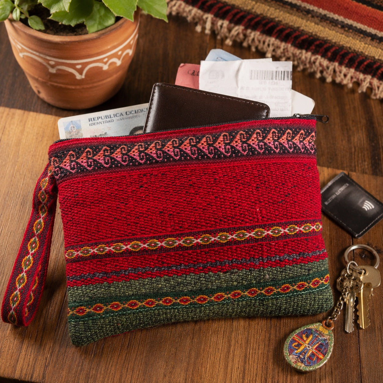 Andean toiletry bag
